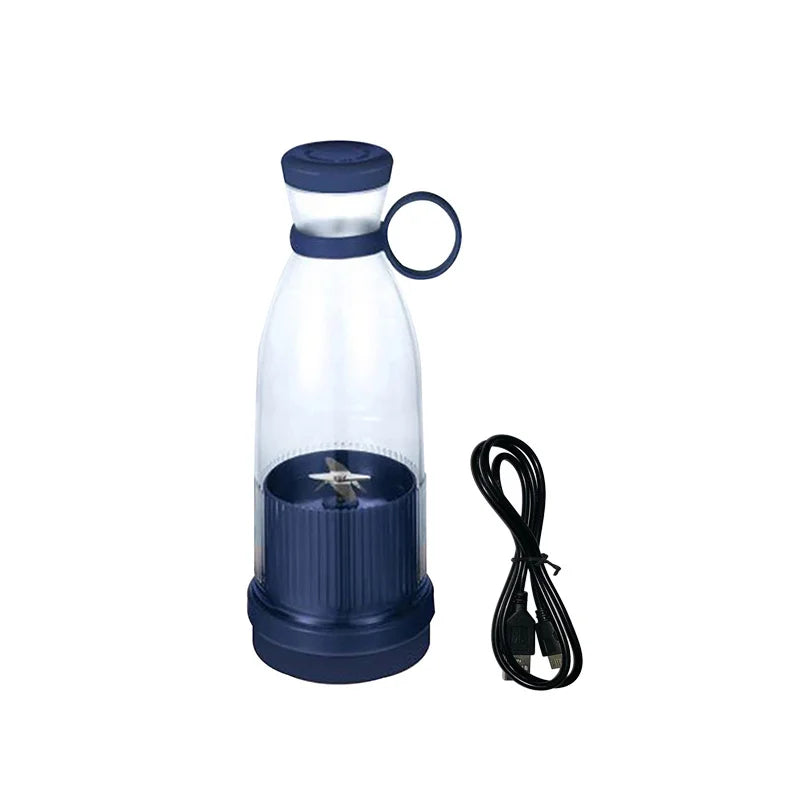 🍓 Mini Liquidificador Elétrico Portátil Recarregável com USB – Transforme sua rotina com um ritual de saúde e leveza.