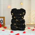 Urso de pelúcia artificial de 25 cm com caixa de presente romântico - 🧸 Mais que um Presente: Um Gesto que Fala com a Alma