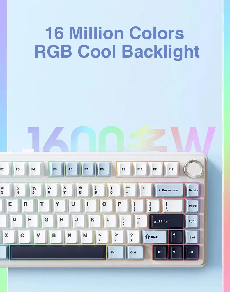 Teclado Mecânico Gamer AULA F75 – A Arma Suprema Para Quem Leva os Jogos a Sério