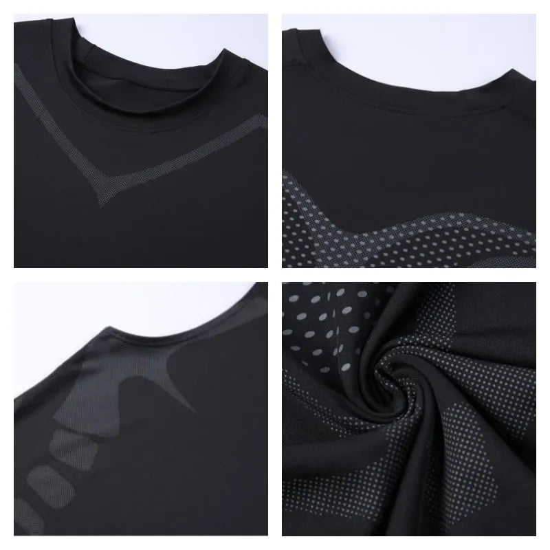 Camiseta de compressão masculina para academia — Mais que uma camiseta. Um chamado à sua melhor versão.