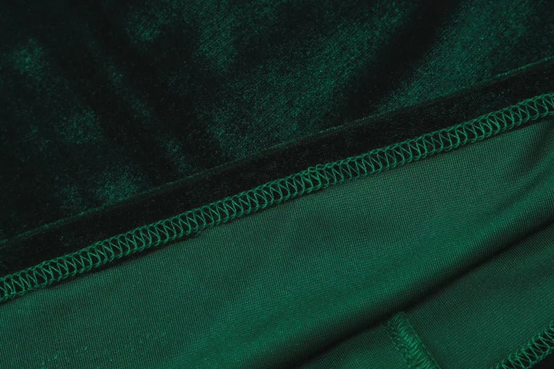 ✨ Vestido Midi de Veludo Dulzura — Primavera/Verão 2025