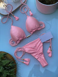 🌊 Conjunto de Biquíni com Faixa Ajustável 2025 - Moda Praia Feminina de Verão | Sexy. Essencial. Libertador.