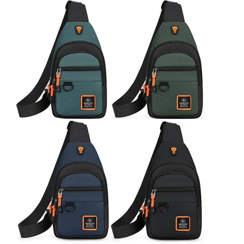 Bolsa de Ombro Masculina Esportiva à Prova d’Água – A Escolha Inteligente para Homens Ativos e Preparados!