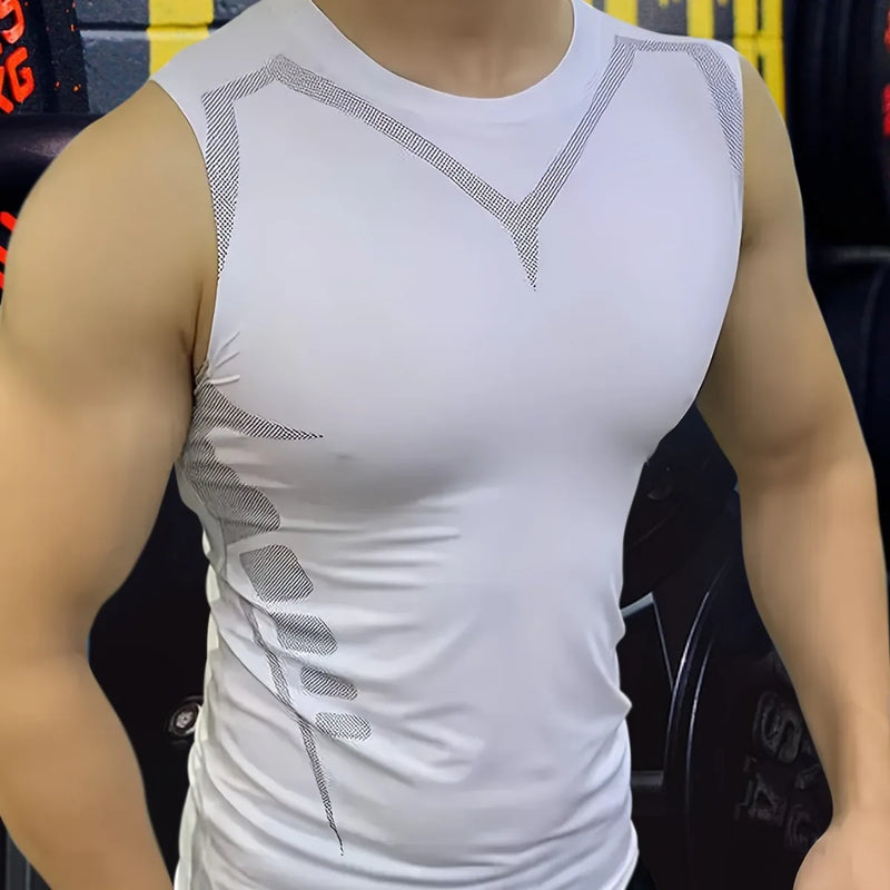 Camiseta de compressão masculina para academia — Mais que uma camiseta. Um chamado à sua melhor versão.
