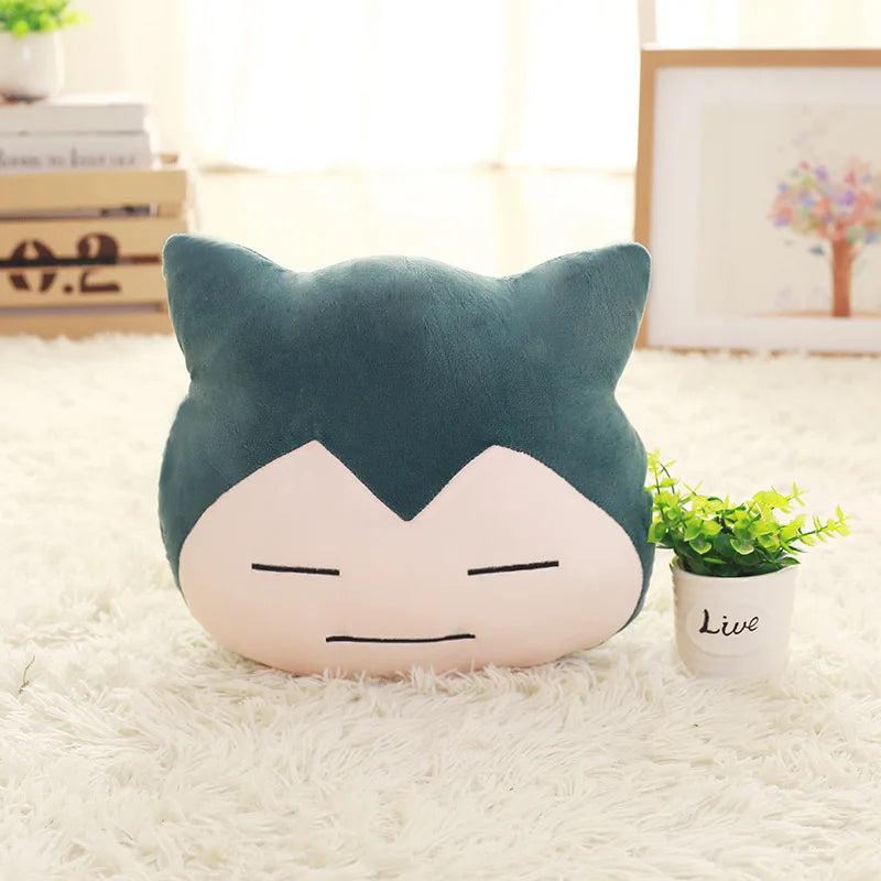 🌟 Almofada de Brinquedo Pokémon Kawaii com Aquecedor de Mãos – Mais que um Presente, um Refúgio para a Alma Caçadora 🌟