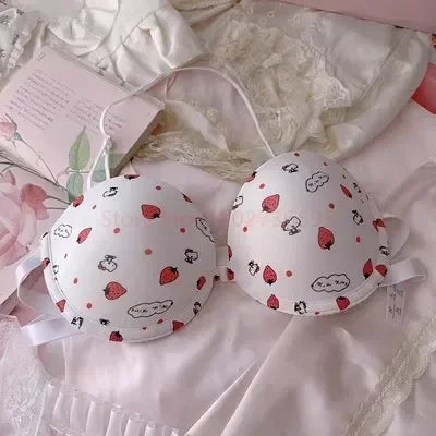 🌸 Conjunto de Sutiã Sanrio Hello Kitty – Sweet Underwear (fofo, sensual, push-up, presente para meninas) 🌸