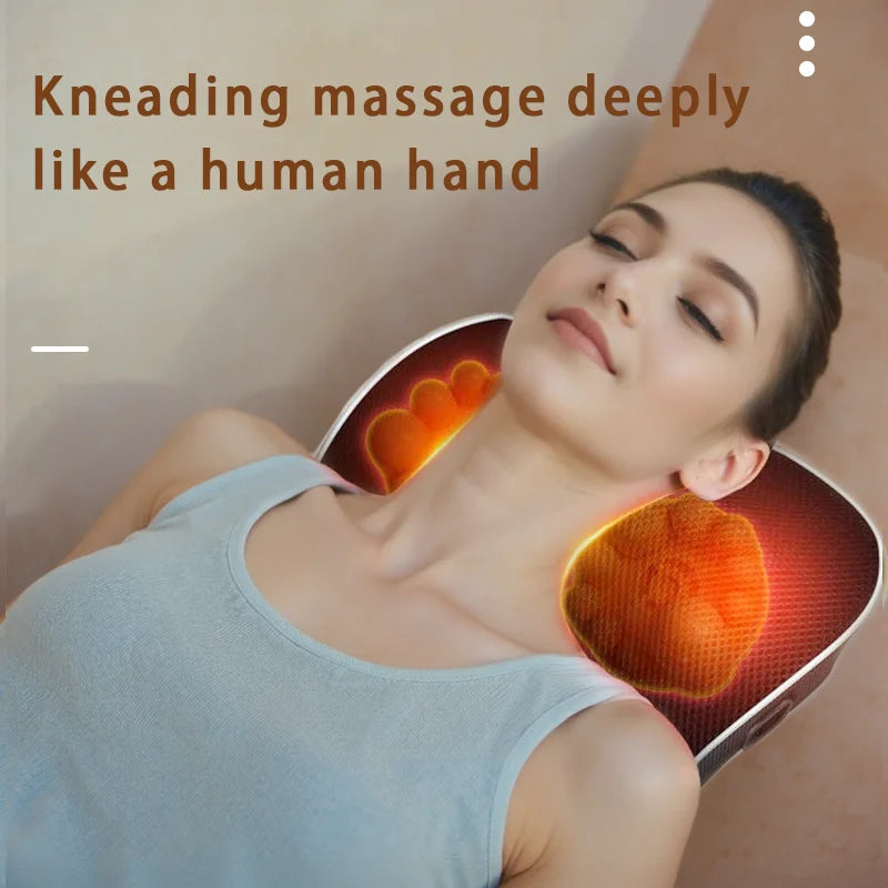 Massageador Shiatsu Elétrico com Aquecimento