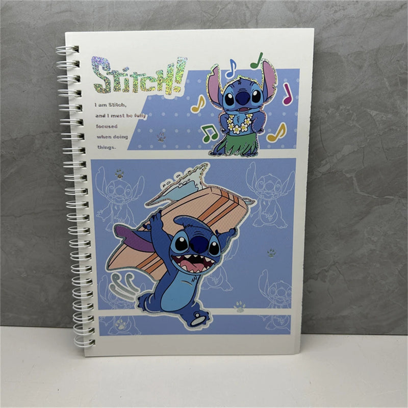 🌌 Caderno Espiritual Lilo & Stitch — Mais que Papelaria, um Refúgio da Alma