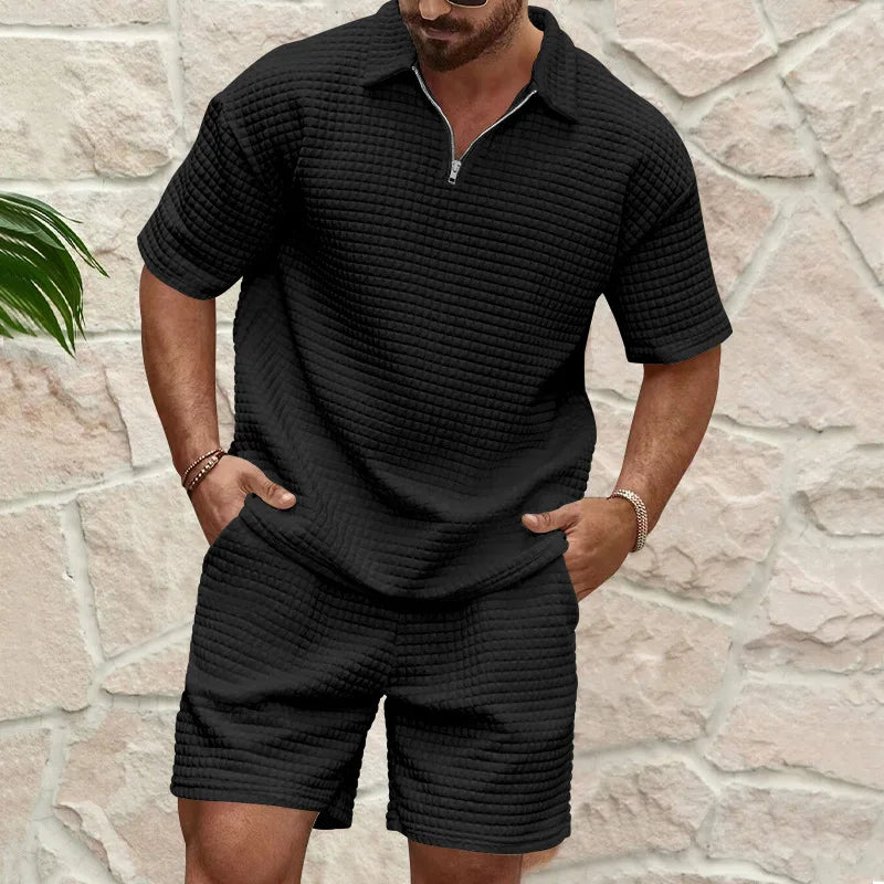 🌞 Conjunto Esportivo Polo Masculino Verão 2025
