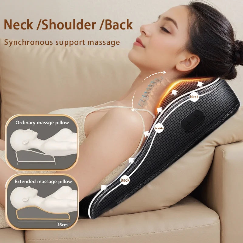 Massageador Shiatsu Elétrico com Aquecimento
