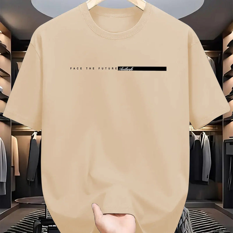Camiseta masculina de verão 100% algodão - 🏙️ Estilo High Street Unissex: Para Quem Não Se Encaixa, Se Destaca