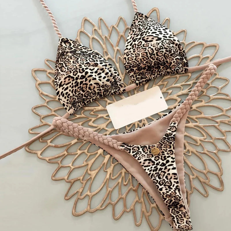 🔥 Novo Biquíni Sexy Feminino – Conjunto de Duas Peças Para Férias, Praia & Autoestima