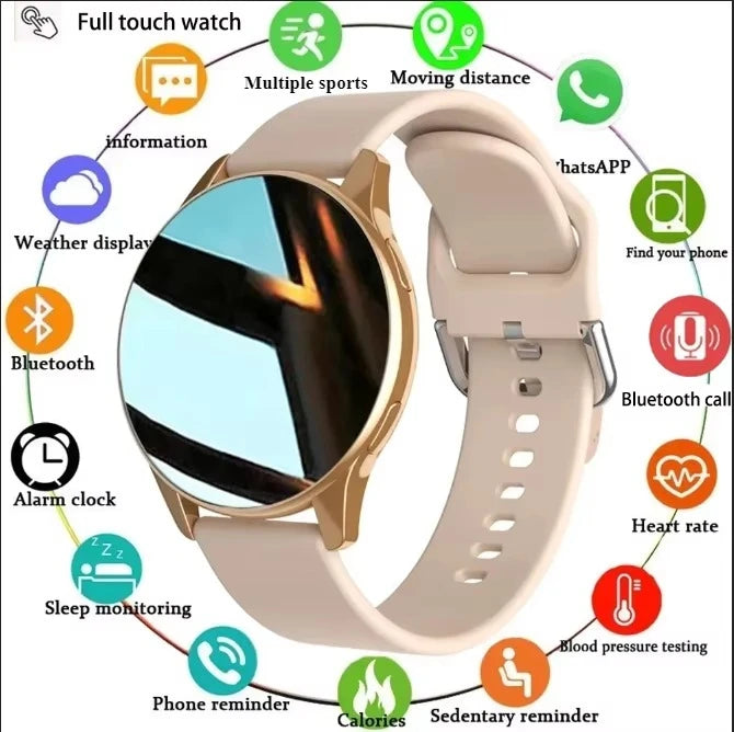 Novo Relógio Inteligente Feminino com Chamada Bluetooth - Ouve seu corpo, entende sua rotina, protege sua saúde e ainda te mantém conectada ao mundo