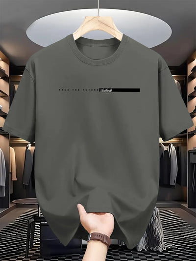 Camiseta masculina de verão 100% algodão - 🏙️ Estilo High Street Unissex: Para Quem Não Se Encaixa, Se Destaca camisas,camisetas,Homem,mais,masculino,Melhores,roupas,t-shirts,Verão,Vestuário