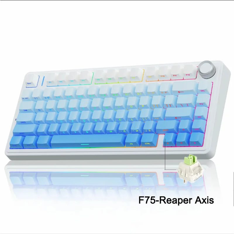 Teclado Mecânico Gamer AULA F75 – A Arma Suprema Para Quem Leva os Jogos a Sério