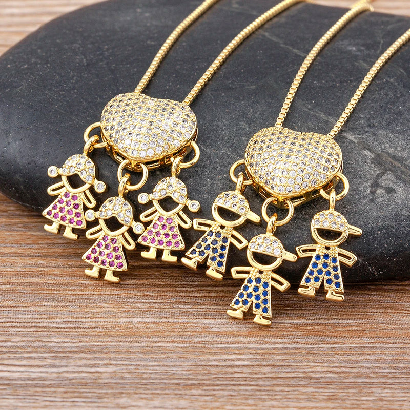 COLAR AMOR DE MÃE BNHADO A OURO 18K