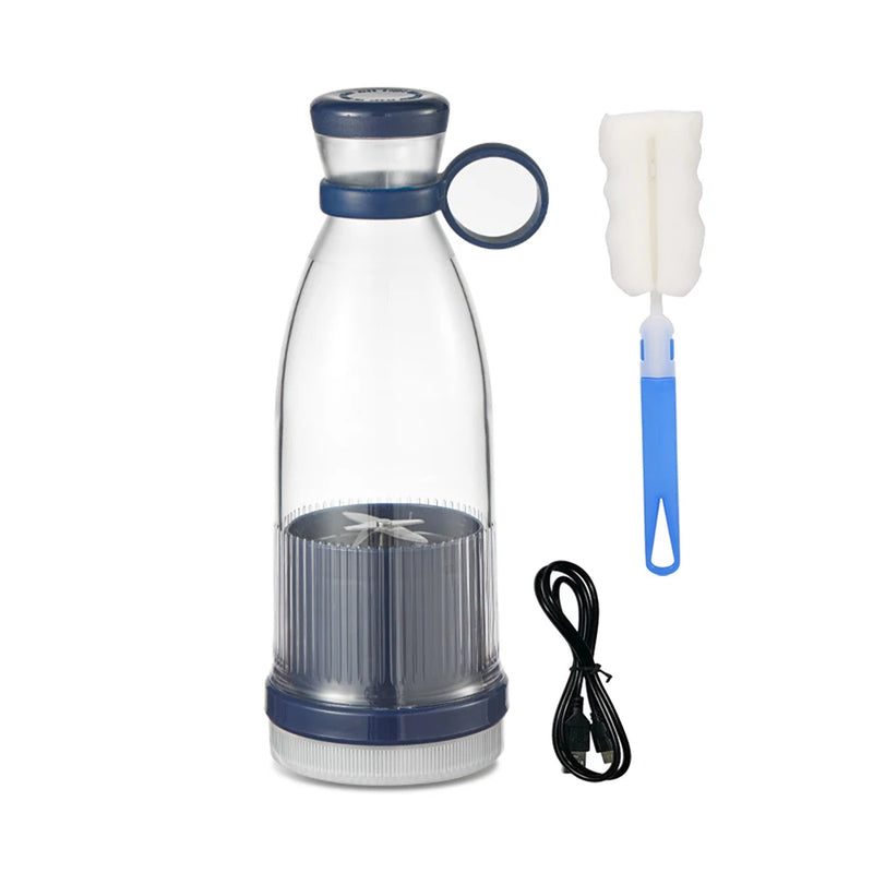 🍓 Mini Liquidificador Elétrico Portátil Recarregável com USB – Transforme sua rotina com um ritual de saúde e leveza.
