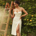 Vestido Longo Feminino Hugcitar - Elegante, Floral, Praia, Férias, Bodycon, Streetwear - Verão 2025 🌸 Vista-se com o que sua alma deseja dizer