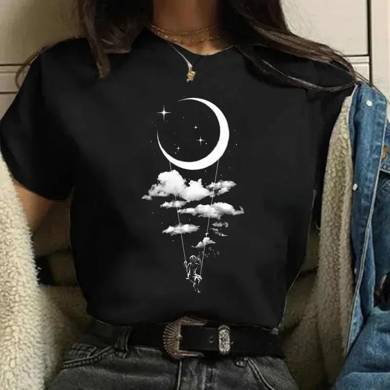 🌟 CAMISETA FEMININA ANOS 90 HARAJUKU — ESTILO, LIBERDADE E AUTENTICIDADE NUMA PEÇA QUE CURA