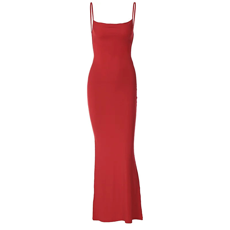 Vestido CAKULO 2025 – Maxi Bodycon Y2K