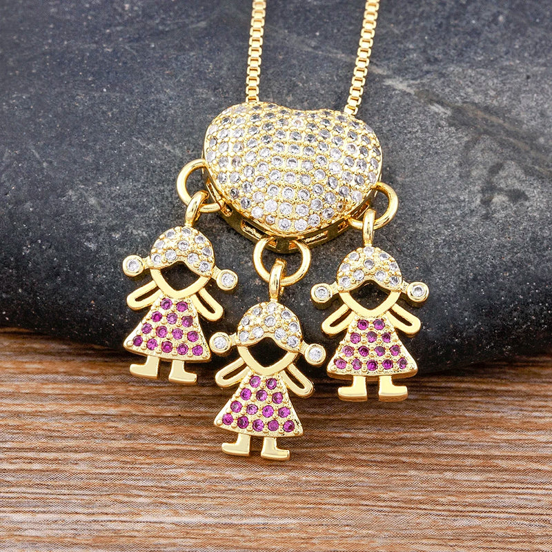 COLAR AMOR DE MÃE BNHADO A OURO 18K