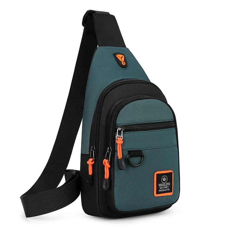 Bolsa de Ombro Masculina Esportiva à Prova d’Água – A Escolha Inteligente para Homens Ativos e Preparados!