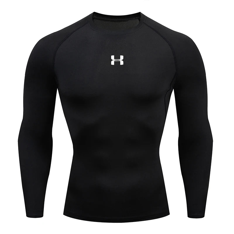 🔥 Camiseta de Compressão Masculina — Corrida. Força. Propósito.