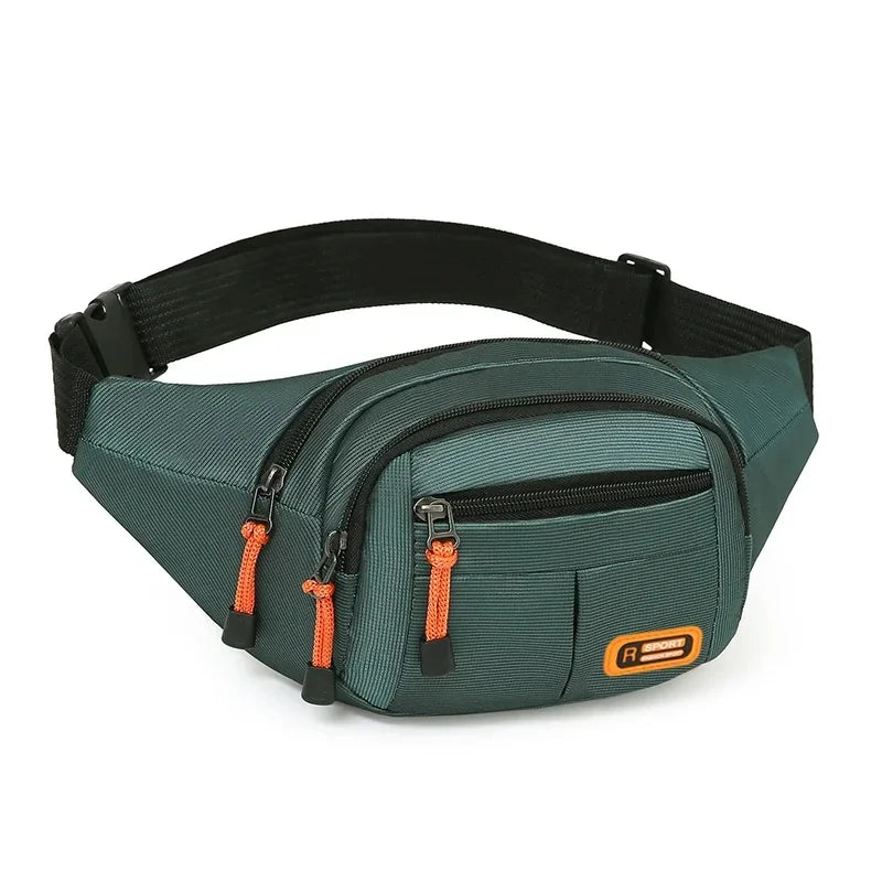 Bolsa de Cintura Oxford Impermeável Unissex – A Escolha Inteligente Para Quem Precisa de Praticidade, Segurança e Estilo em Qualquer Situação!