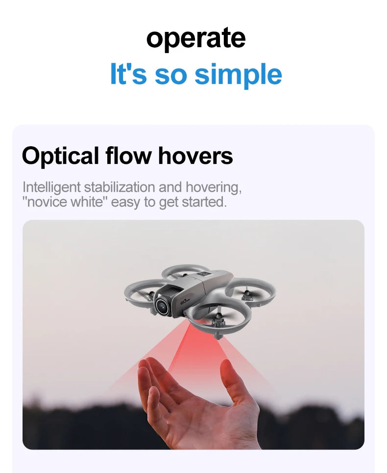 NOVO Mini Drone GT3 Dobrável com Câmera 8K – A Revolução da Fotografia Aérea ao Seu Alcance!