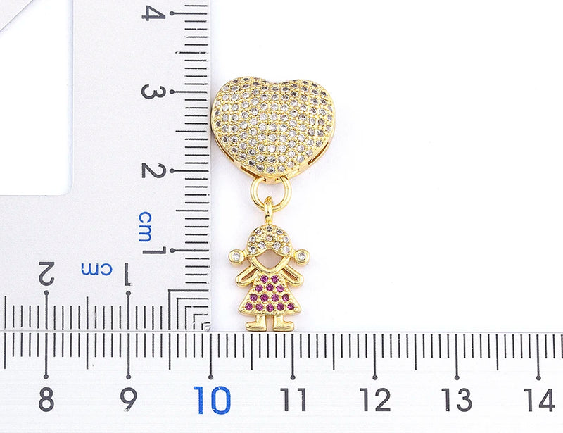 COLAR AMOR DE MÃE BNHADO A OURO 18K