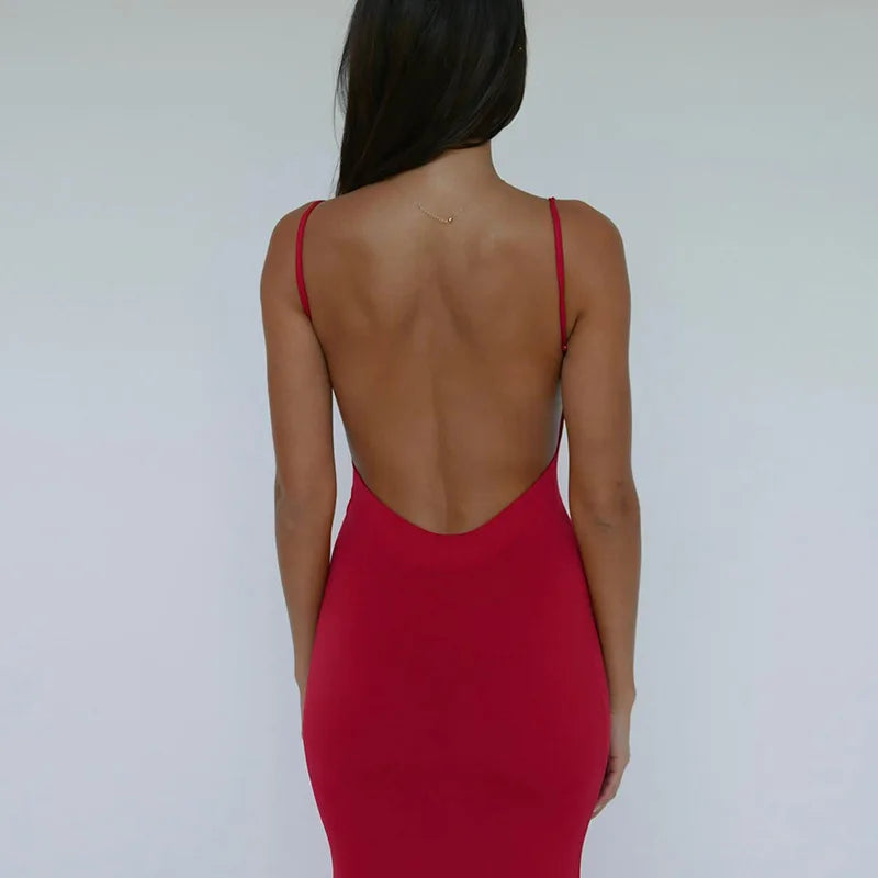 Vestido CAKULO 2025 – Maxi Bodycon Y2K
