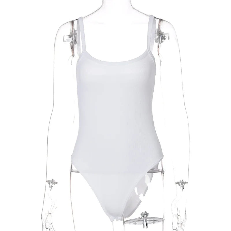 Body Feminino Liso com Alças - DESPERTE DESEJOS. DOMINE OLHARES. ELEVE SUA AUTOESTIMA.