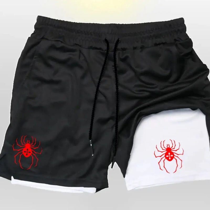 🔥 Shorts de Compressão 2 em 1 – Mais do que um item esportivo. Um pacto com a sua evolução.
