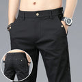Calça Casual Masculina Clássica Coreana 2025.