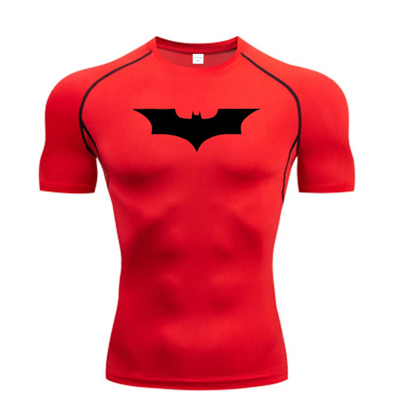 🦇 CAMISETA MASCULINA DE COMPRESSÃO – ESTAMPA MORCEGO | FORÇA, ESTILO E PROPÓSITO NUMA SÓ PEÇA