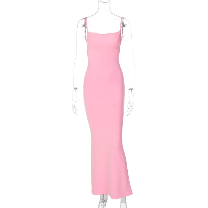 Vestido CAKULO 2025 – Maxi Bodycon Y2K