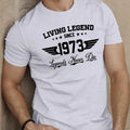 🔥 Camiseta Masculina "SINCE 1973" – Muito Além do Algodão. Um Manifesto de Liberdade.