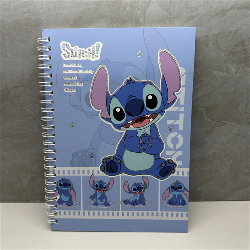 🌌 Caderno Espiritual Lilo & Stitch — Mais que Papelaria, um Refúgio da Alma