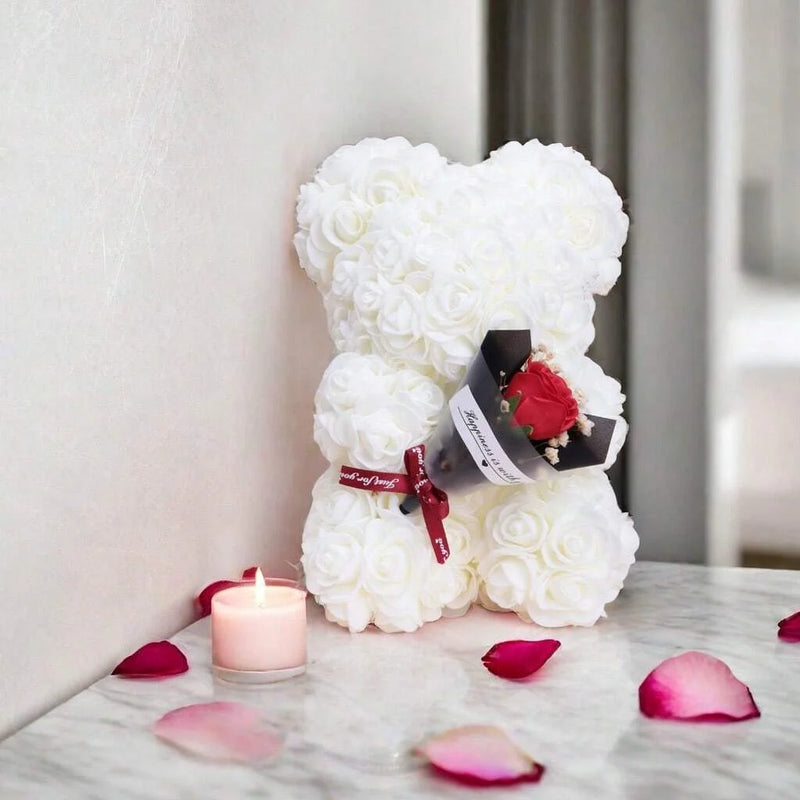 🌹 Buquê de Ursinhos Rosa – Um Presente que Toca o Coração e Acalma a Alma