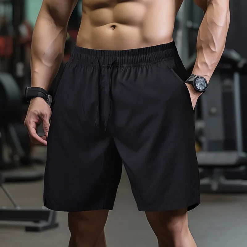 SHORTS ESPORTIVOS MASCULINOS 2025 - TECIDO RESPIRÁVEL INTELIGENTE.