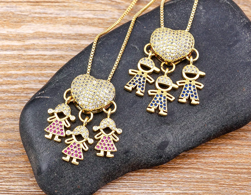 COLAR AMOR DE MÃE BNHADO A OURO 18K