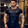 🚀 Camiseta Esportiva Masculina 2025 – Muito Além do Treino: Um Chamado à Sua Melhor Versão