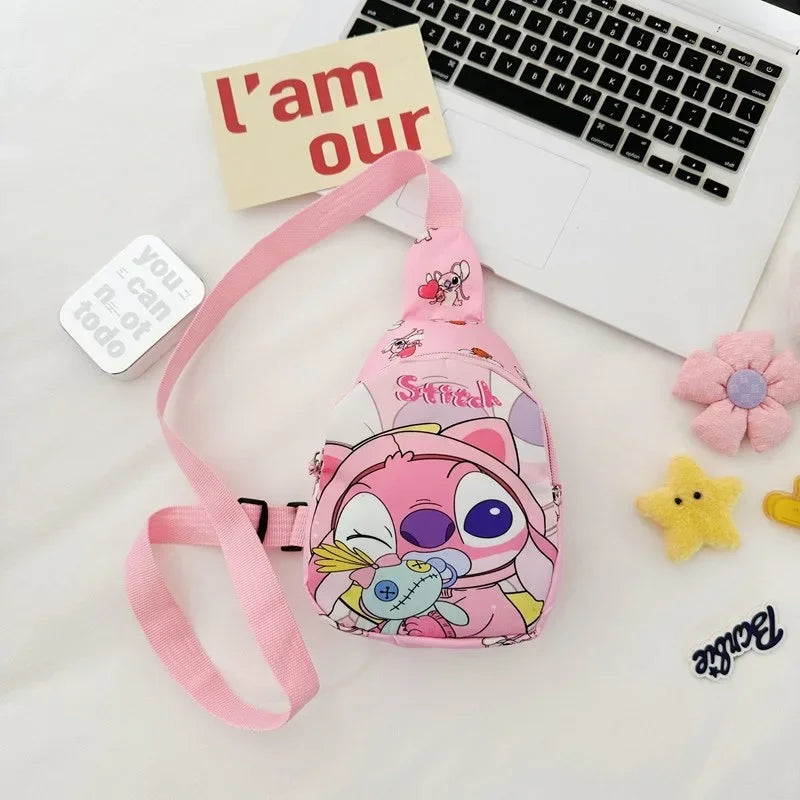 🌟 Bolsa Tiracolo Stitch Sling – Muito Mais Que Uma Bolsa: Um Amuleto de Alegria, Segurança e Imaginação 🌈💫