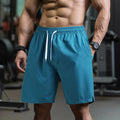 SHORTS ESPORTIVOS MASCULINOS 2025 - TECIDO RESPIRÁVEL INTELIGENTE.