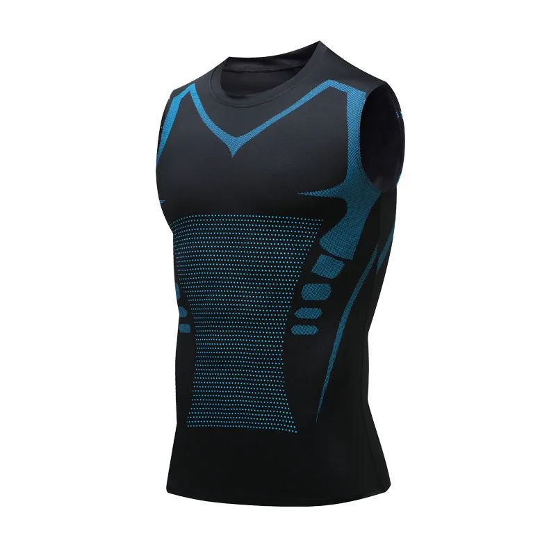 Camiseta de compressão masculina para academia — Mais que uma camiseta. Um chamado à sua melhor versão.
