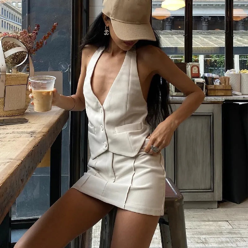 Candyhot Fashion Casual Conjunto de 2 Peças