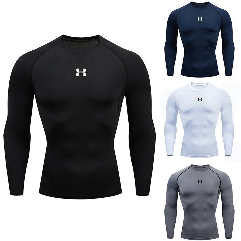 🔥 Camiseta de Compressão Masculina — Corrida. Força. Propósito.