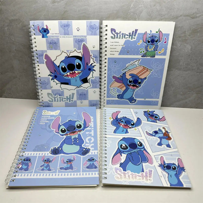 🌌 Caderno Espiritual Lilo & Stitch — Mais que Papelaria, um Refúgio da Alma