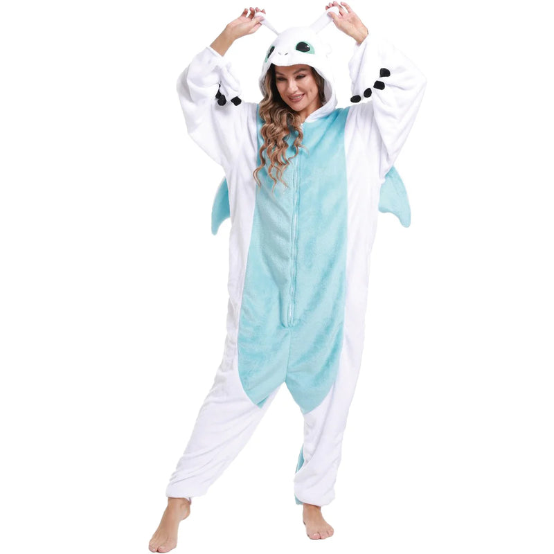 Pijama Kigurumi Onesie de Dragão (Como Treinar o Seu Dragão / Banguela)
