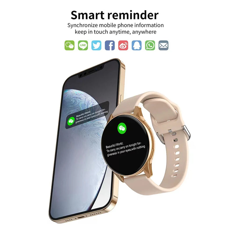 Novo Relógio Inteligente Feminino com Chamada Bluetooth - Ouve seu corpo, entende sua rotina, protege sua saúde e ainda te mantém conectada ao mundo
